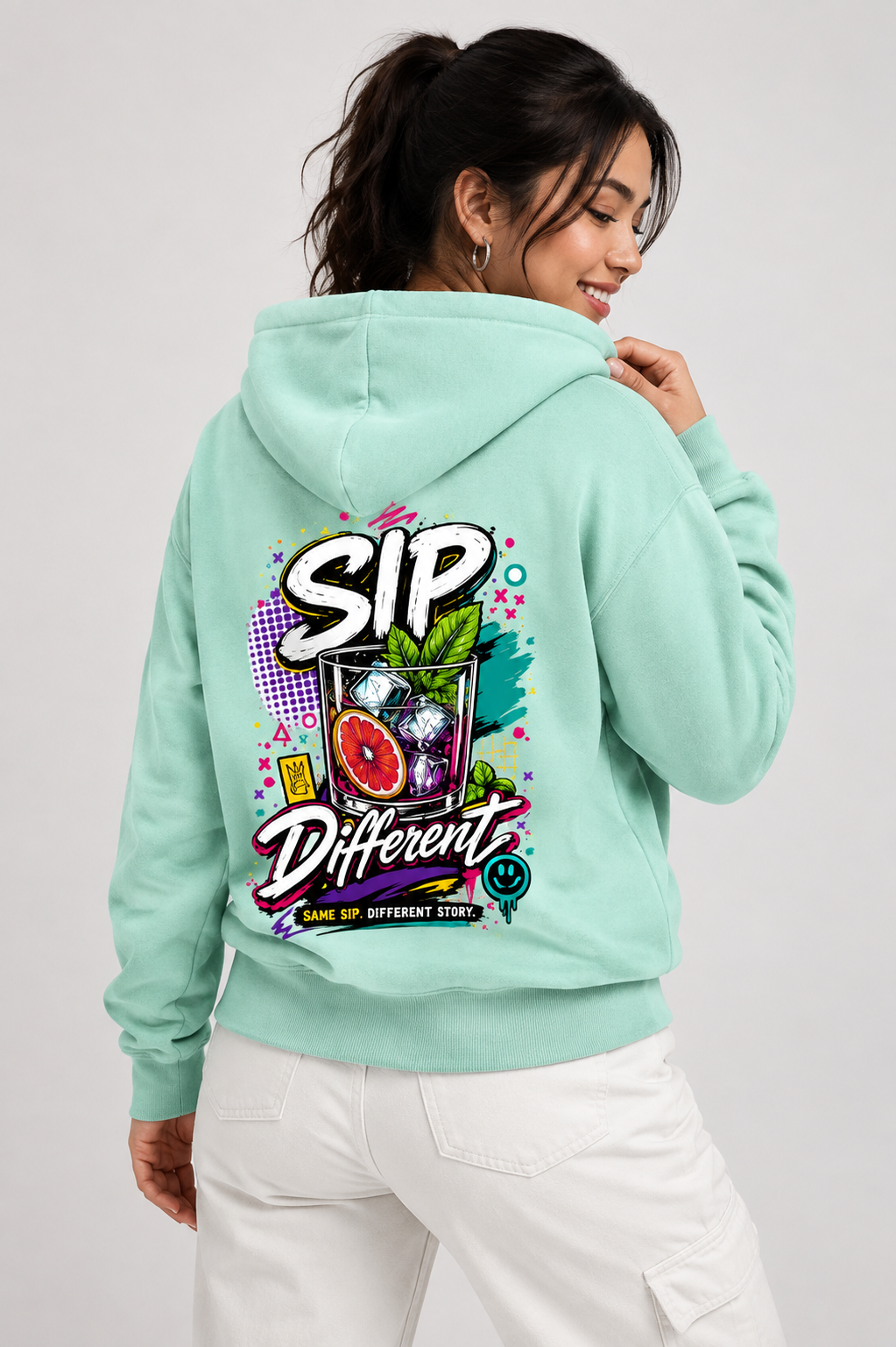 SIP Different - Hoodie for her