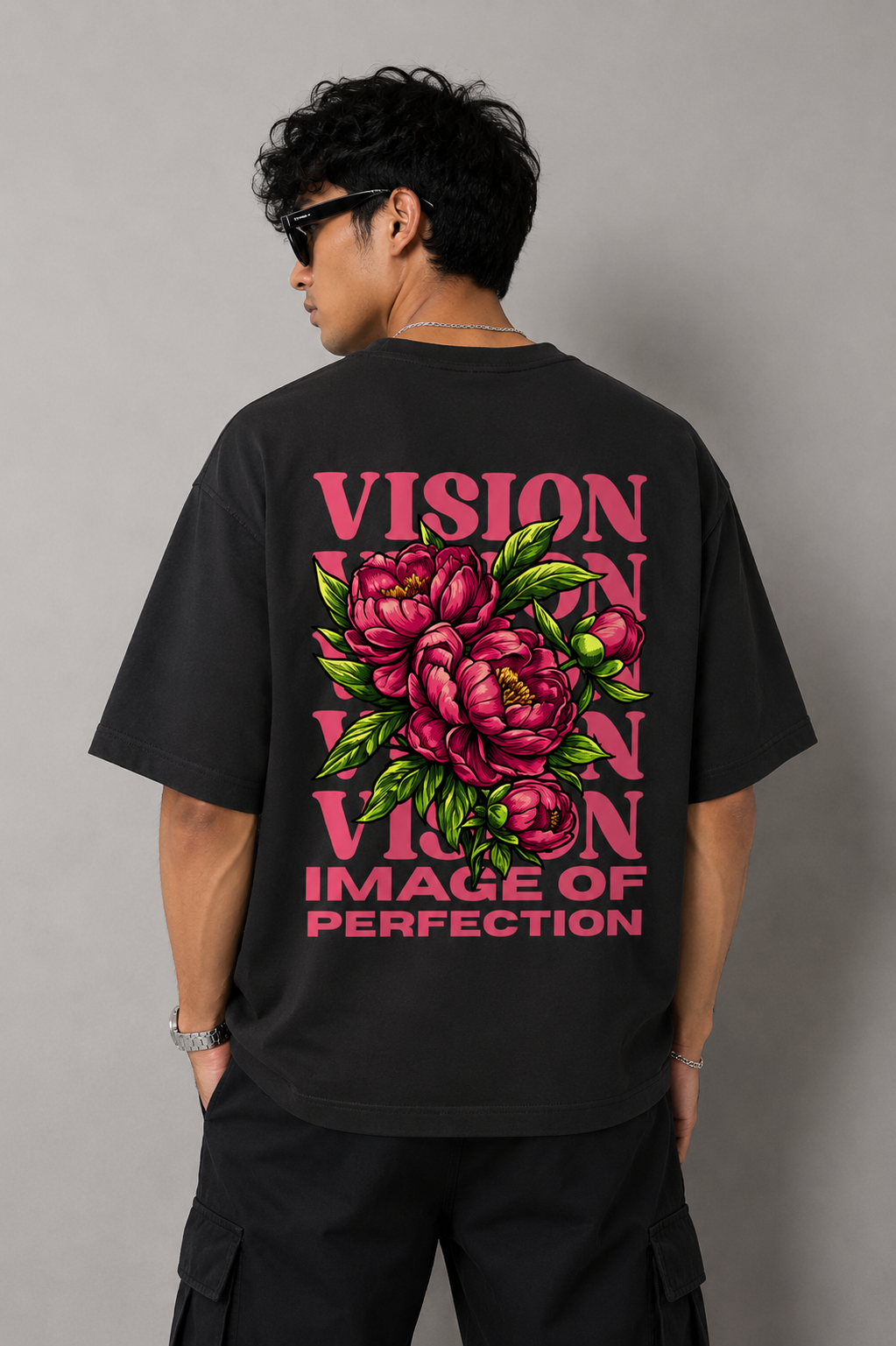 Vision - Oversized Tee (Backprint) | KrookedVibe