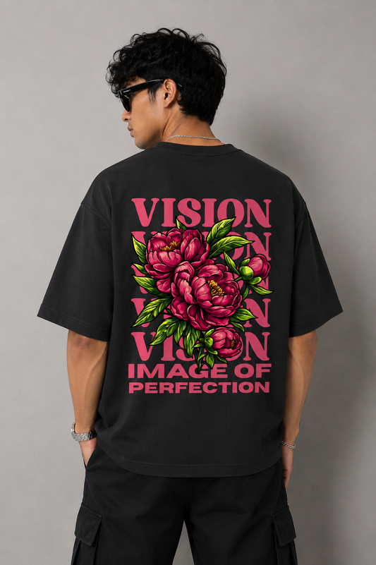 Vision - Oversized Tee (Backprint) | KrookedVibe