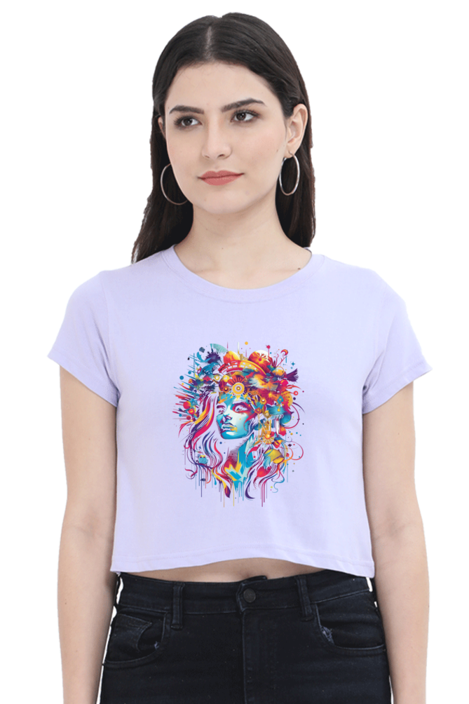 The Hihi Crop Top is available in a range of colors including Black, SkyBlue, Grey Melange, Beige, White, Lavender, Navy Blue, Red, Golden Yellow, and Light Baby Pink. Choose from sizes XS to XXL for the perfect fit.