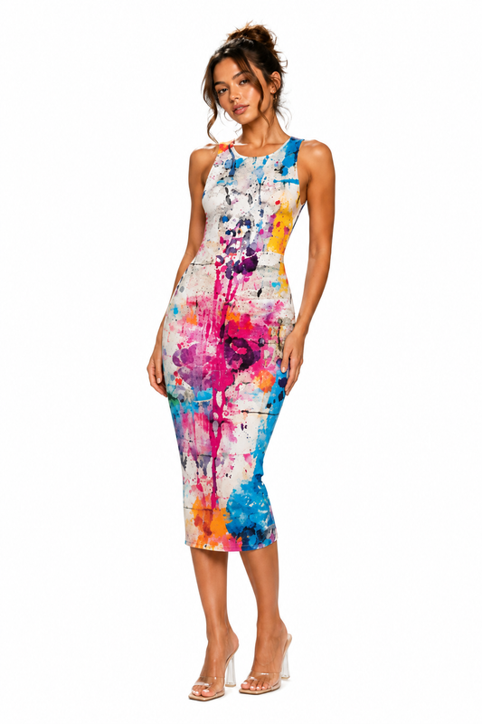 Street Bloom - Bodycon Dress | KrookedVibe