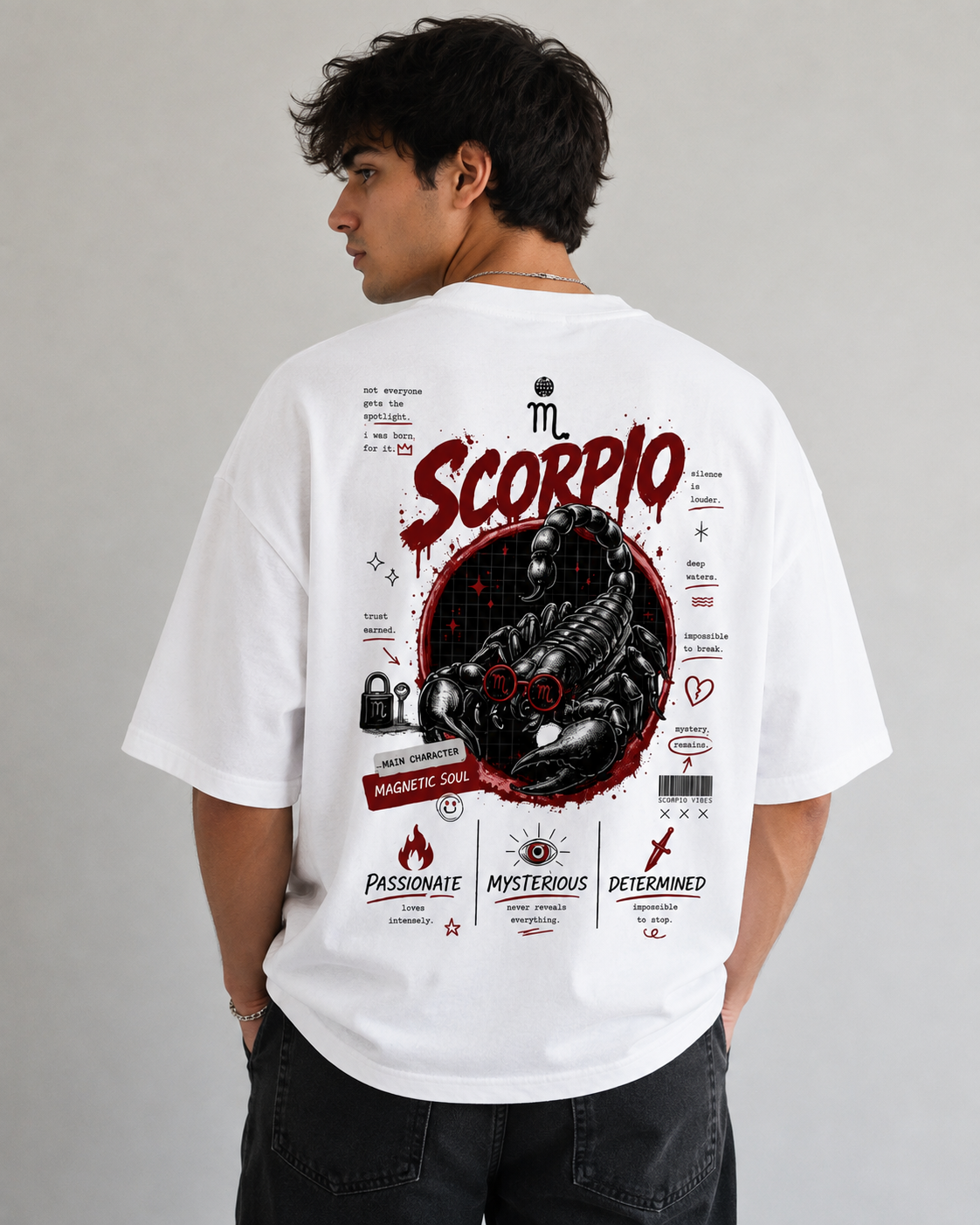 Scorpio - Oversized Tee (Unisex)
