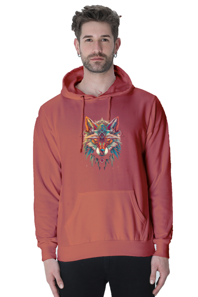 Ethnic Wolf - Hoodie