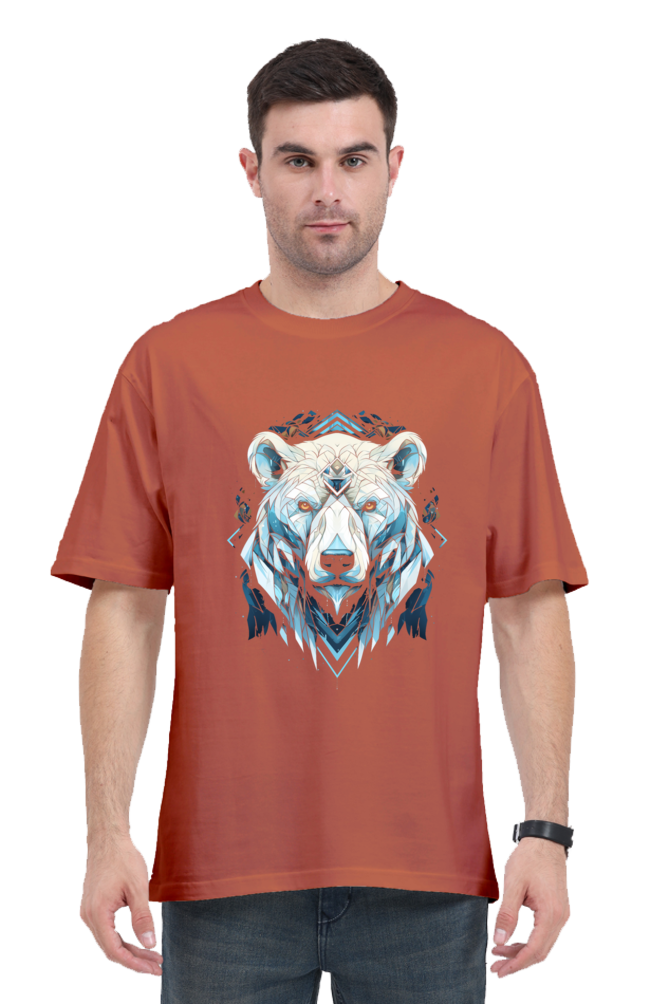 Warrior Polar Bear - Oversized Tees