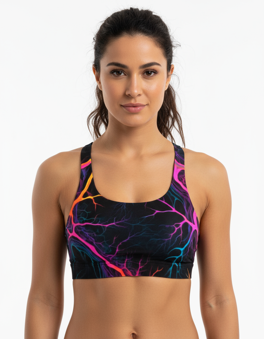 Lightining Roots - Sports Bra