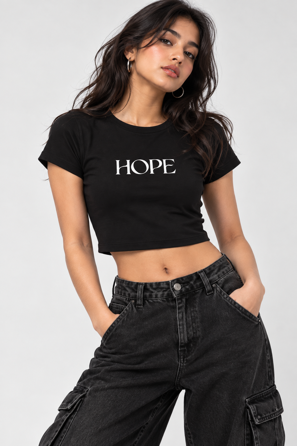 Hope - Baby Tee | KrookedVibe