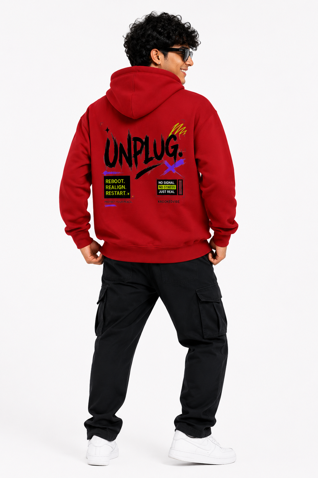 Unplug - Hoodie | KrookdVibe