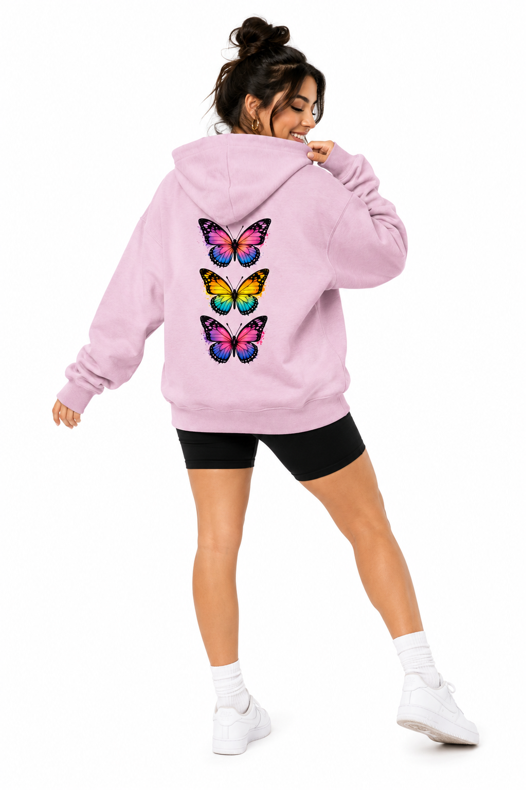 Aurora Wings - Hoodie for her (Backprint)