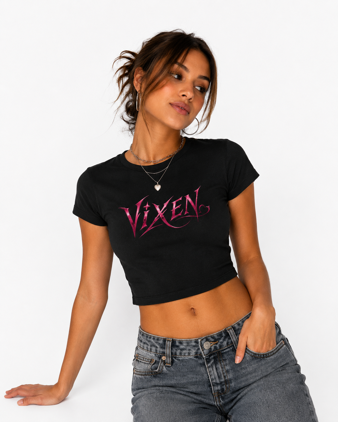 Vixen - Baby Tee | KrookedVibe
