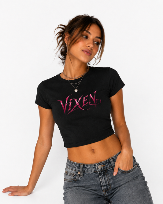 Vixen - Baby Tee | KrookedVibe
