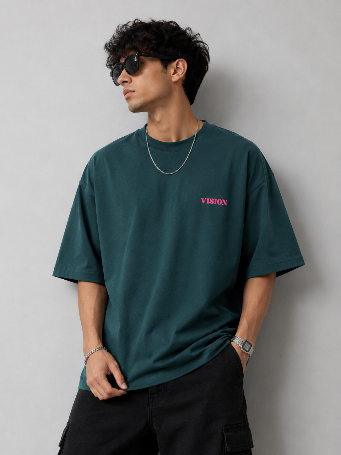 Vision - Oversized Tee (Backprint) | KrookedVibe