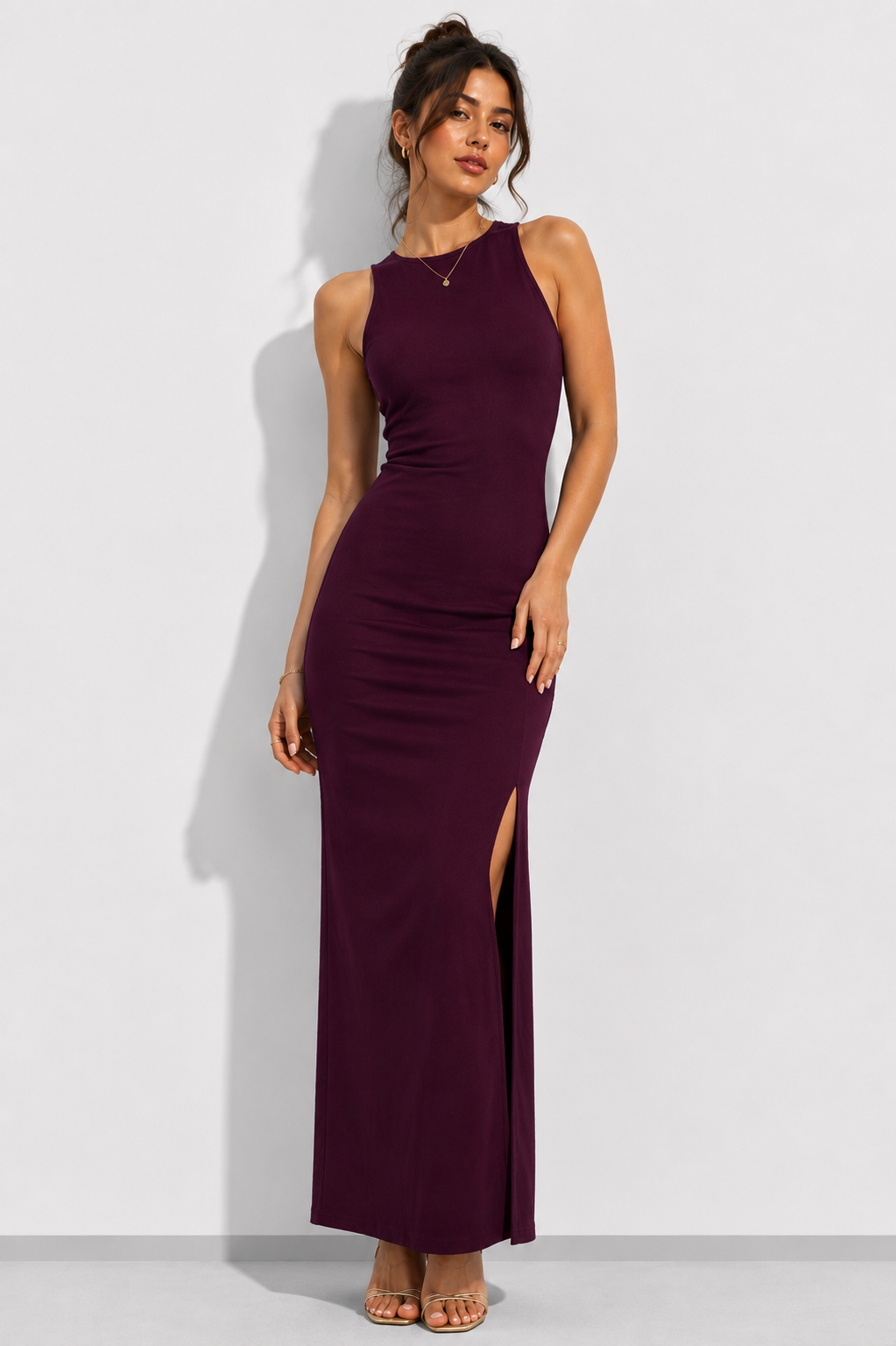 Velvet Merlot - Bodycon Dress | KrookedVibe