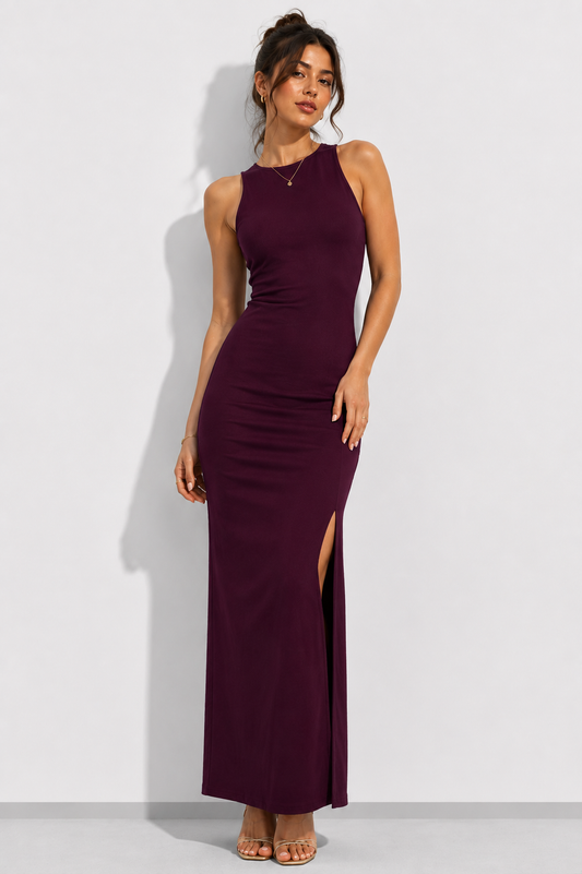 Velvet Merlot - Bodycon Dress | KrookedVibe