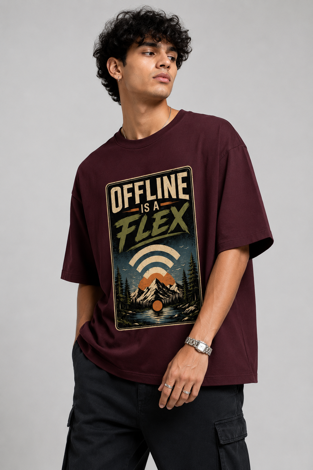Offline Flex - Oversized Tee