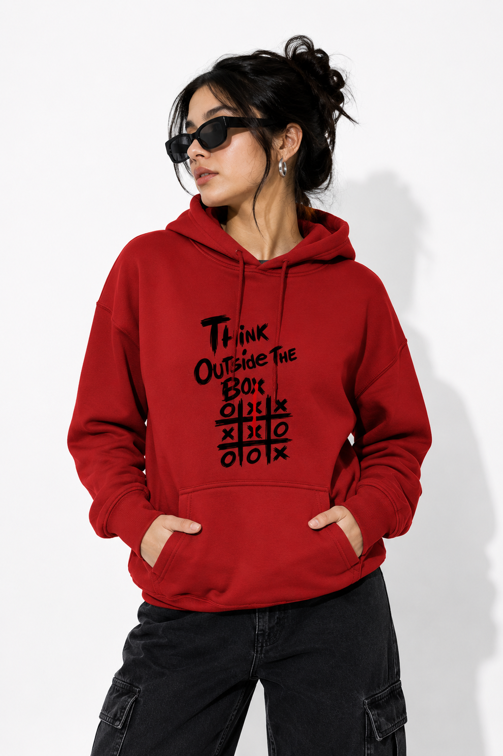 Think Outside - Hoodie for her