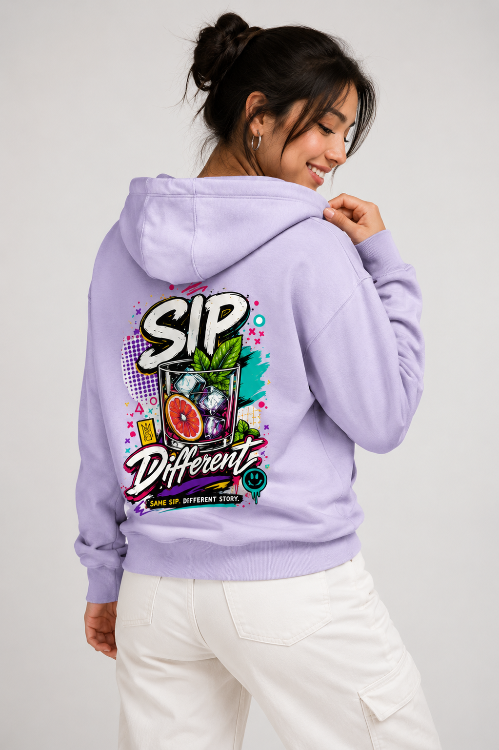 SIP Different - Hoodie for her