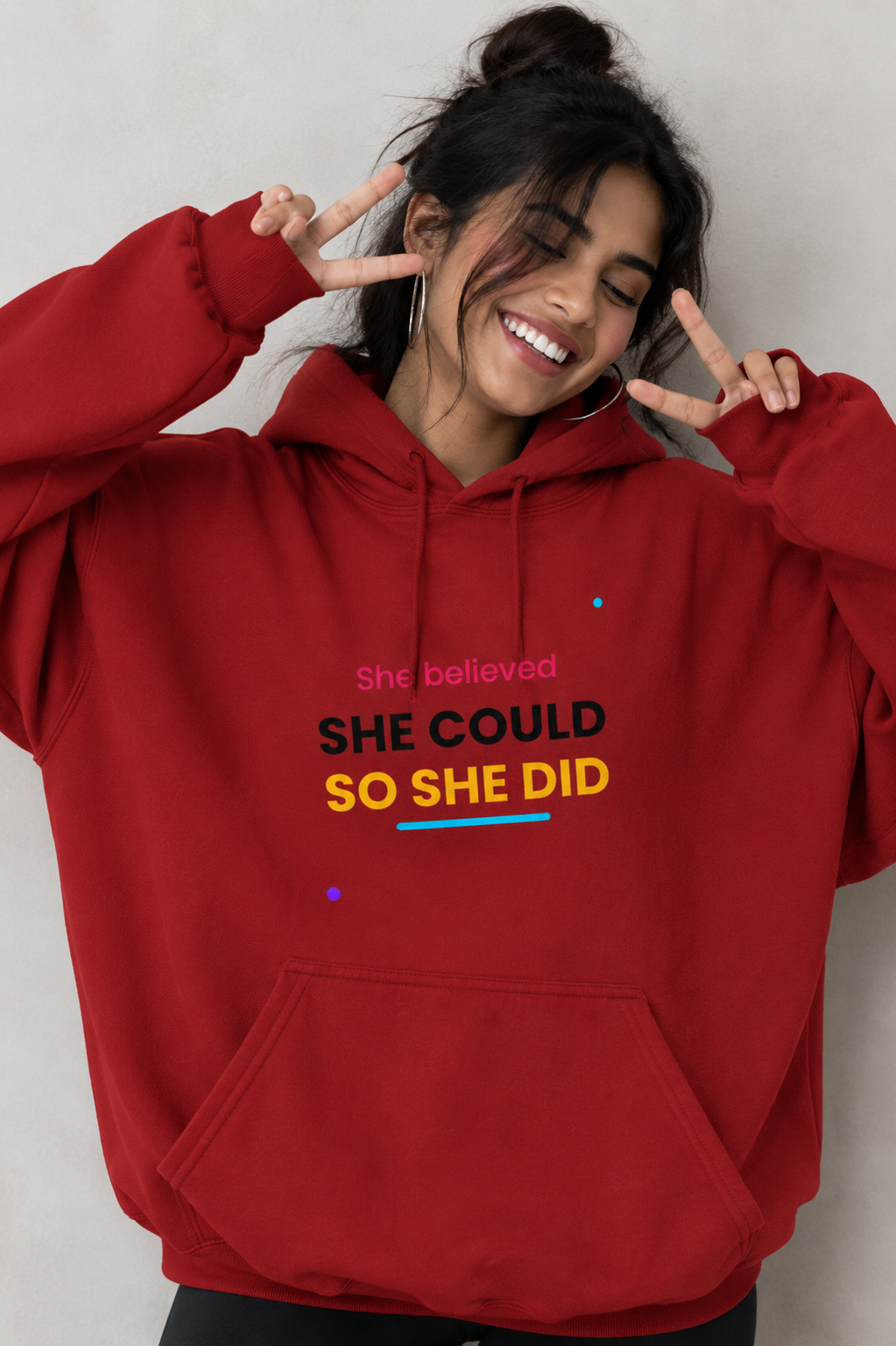 She Believed - Hoodie for her