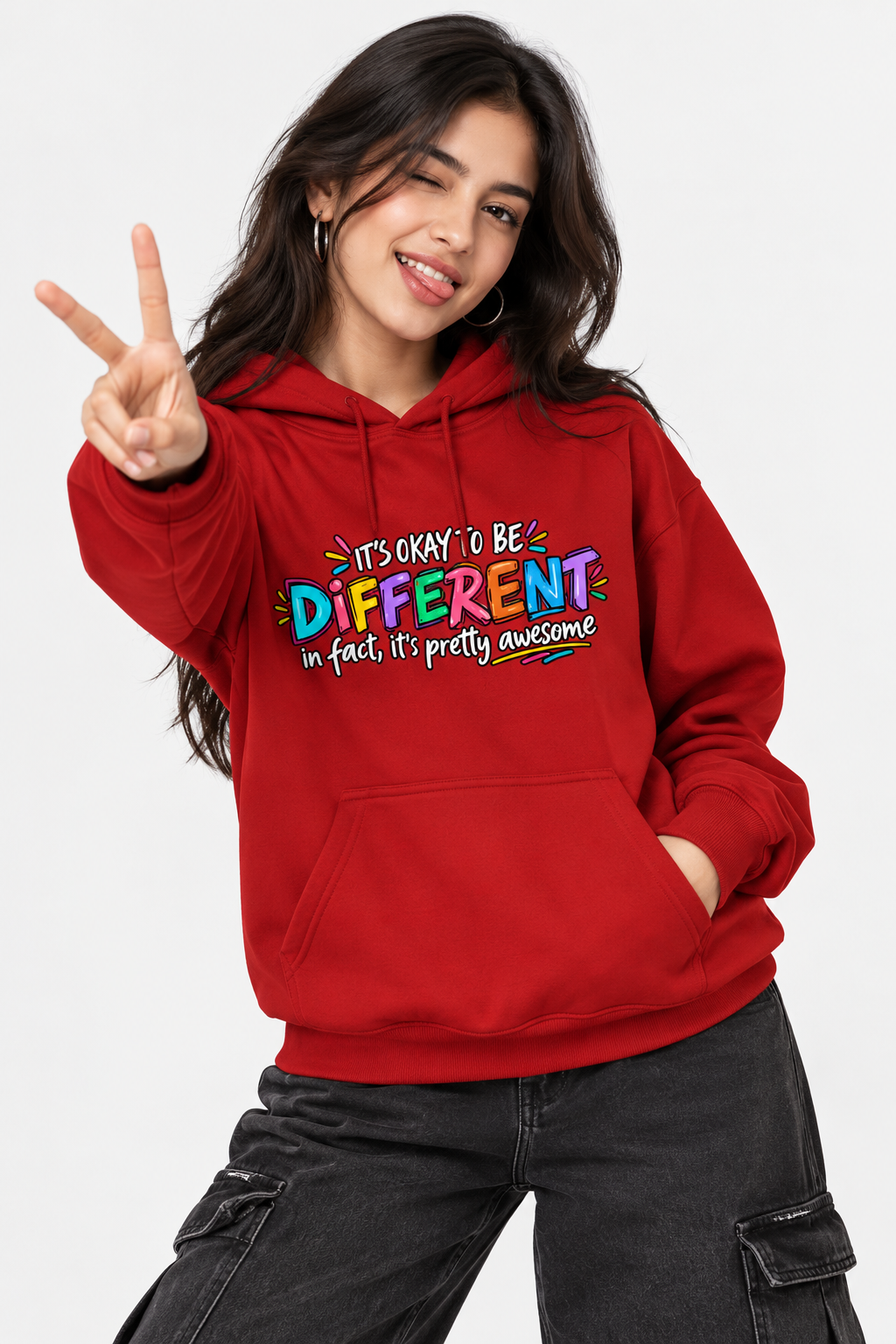 Different is Awesome - Hoodie | KrookedVibe