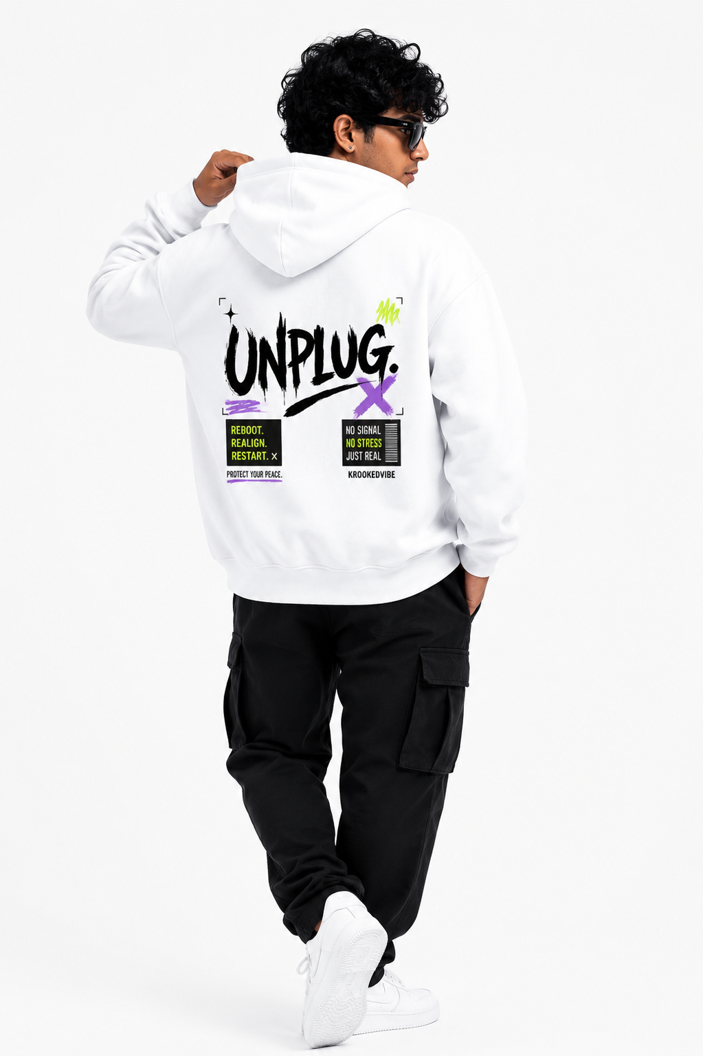 Unplug - Hoodie | KrookdVibe