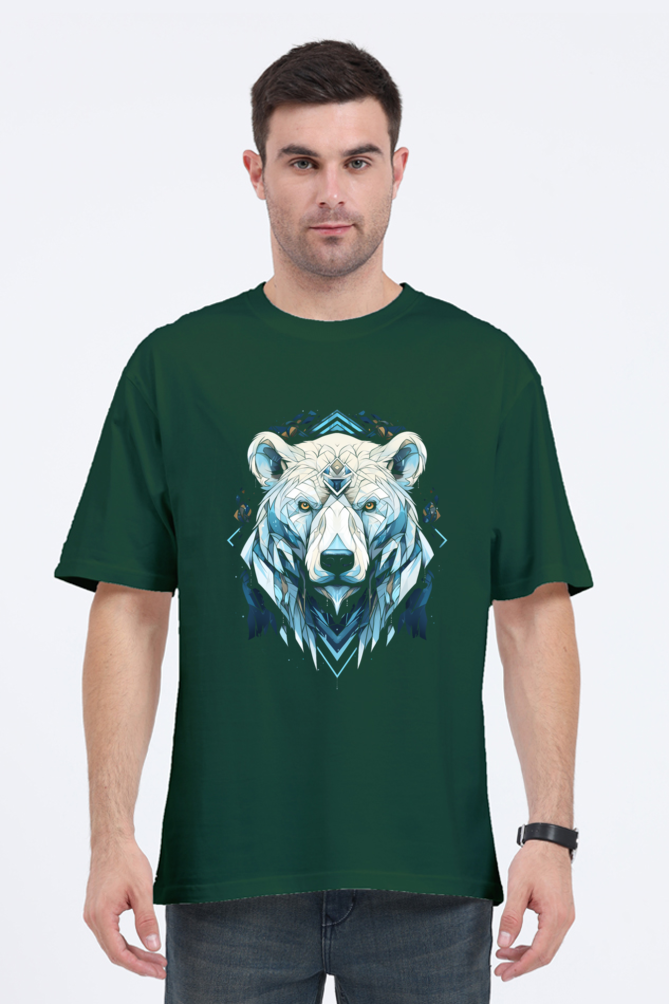 Warrior Polar Bear - Oversized Tees