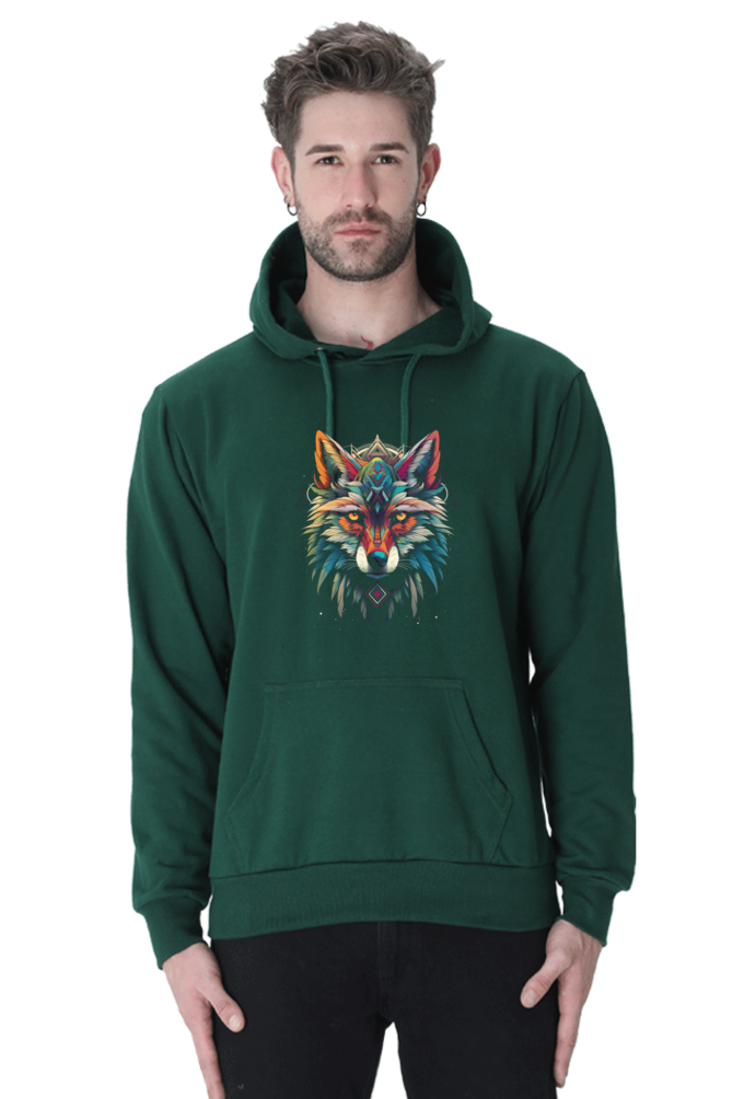 Ethnic Wolf - Hoodie