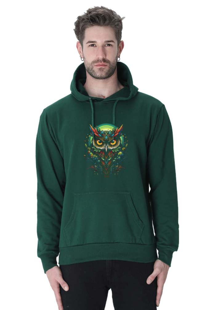 Illuminated Owl - Hoodie