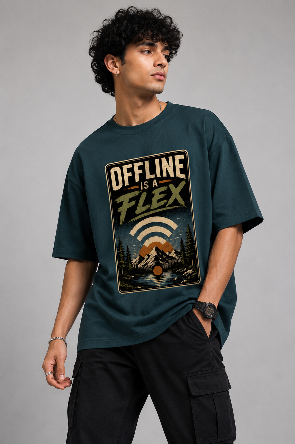 Offline Flex - Oversized Tee
