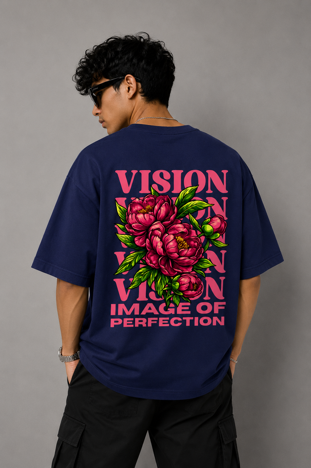 Vision - Oversized Tee (Backprint) | KrookedVibe