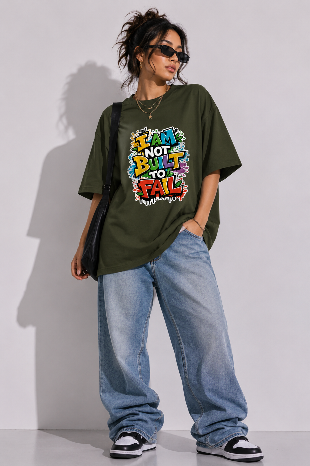 Not Failing - Oversize tee for her | KrookedVibe