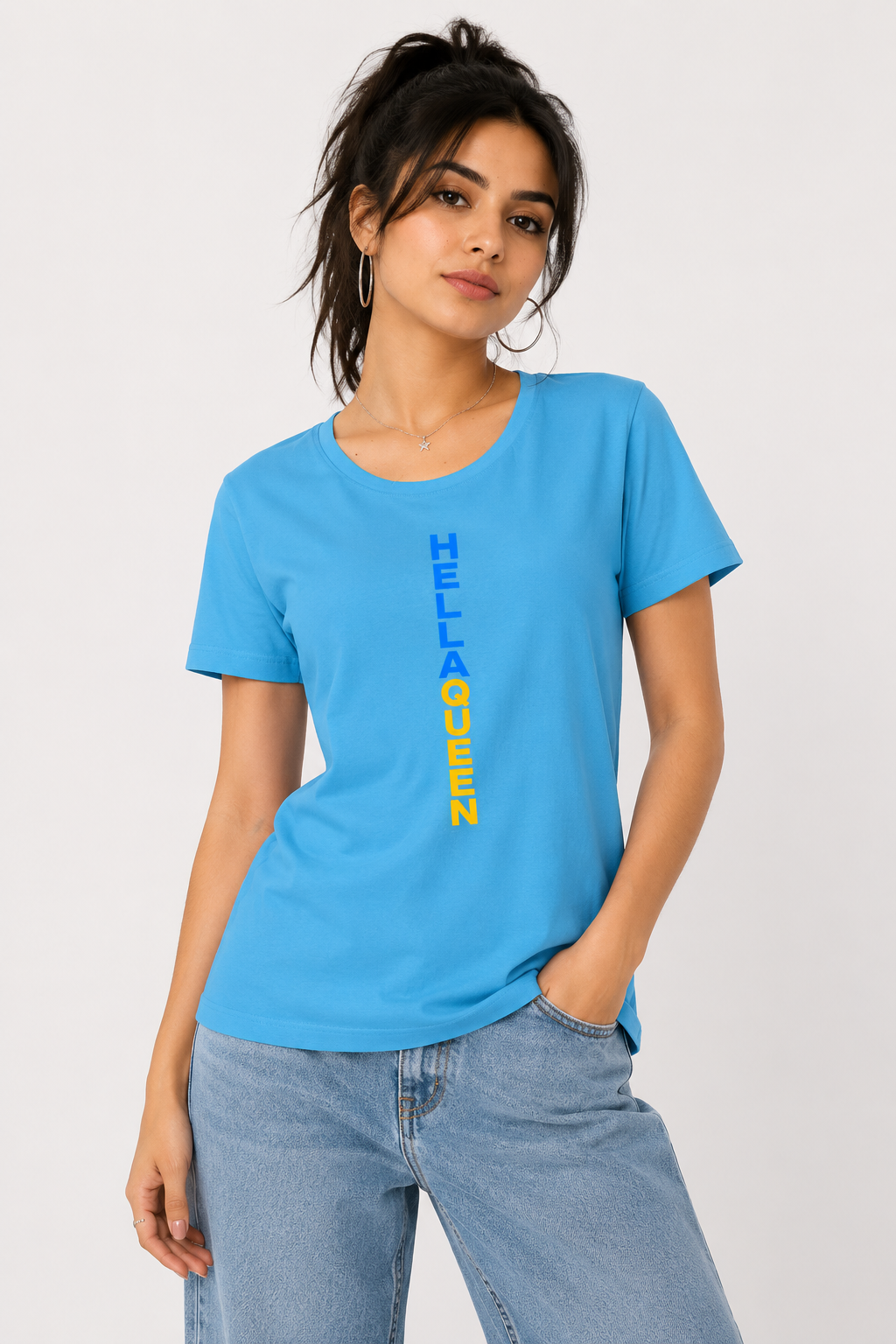 Hella Queen - Tees for her | KrookedVibe