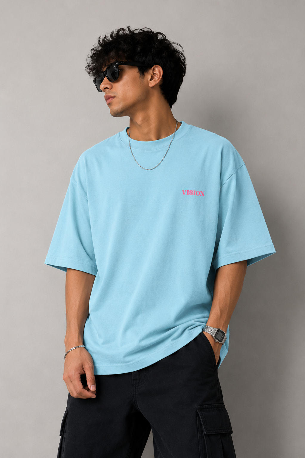 Vision - Oversized Tee (Backprint) | KrookedVibe