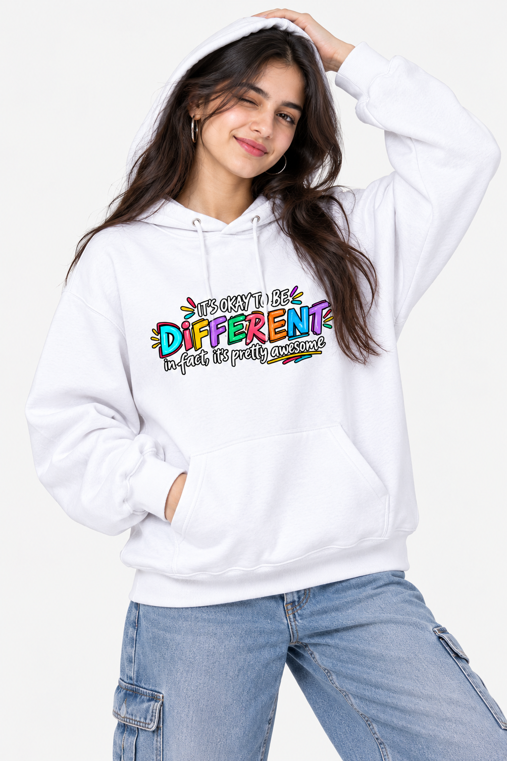 Different is Awesome - Hoodie | KrookedVibe