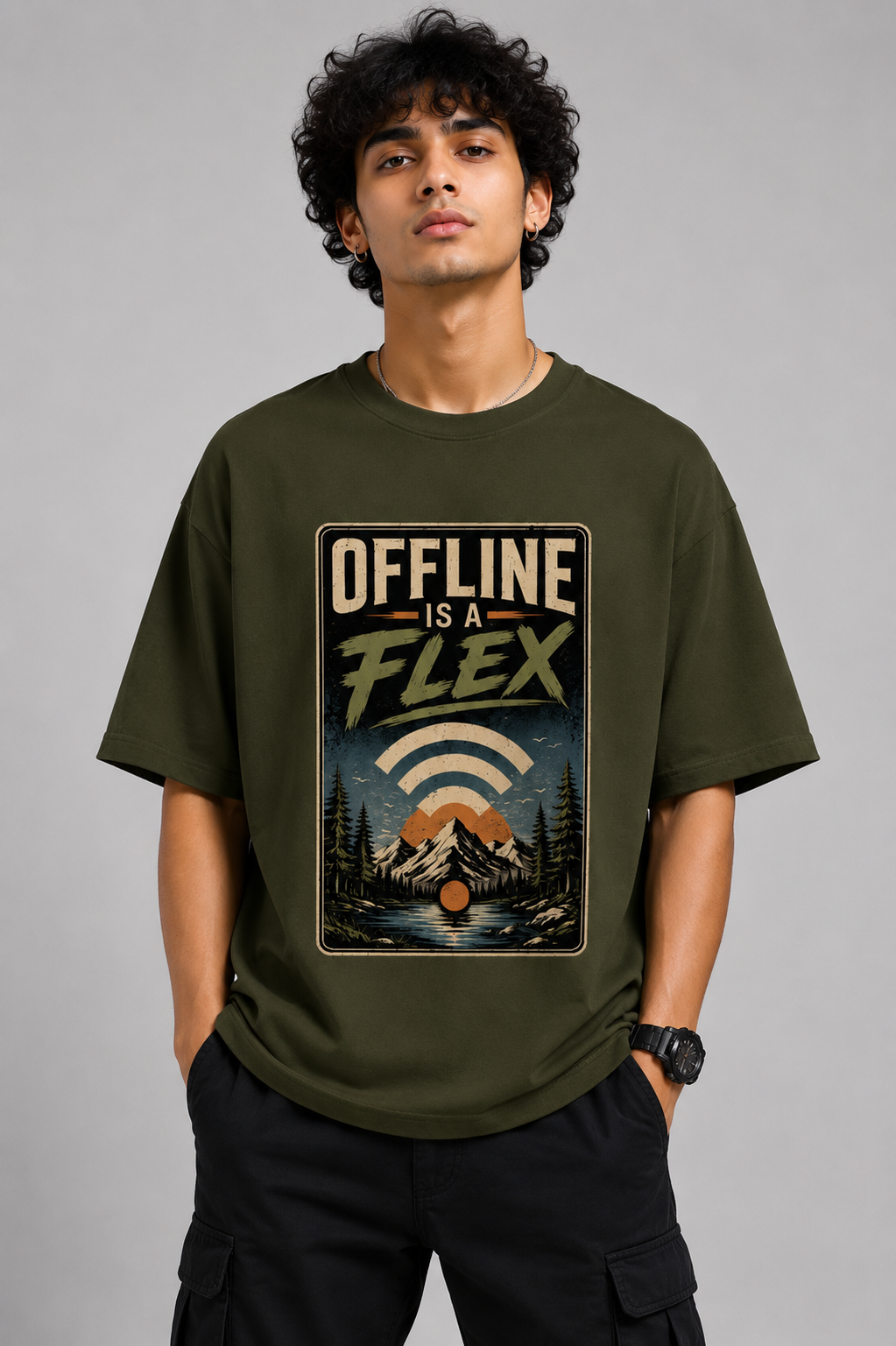Offline Flex - Oversized Tee
