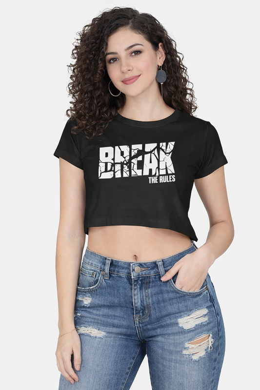 Break The Rules - Crop Top
