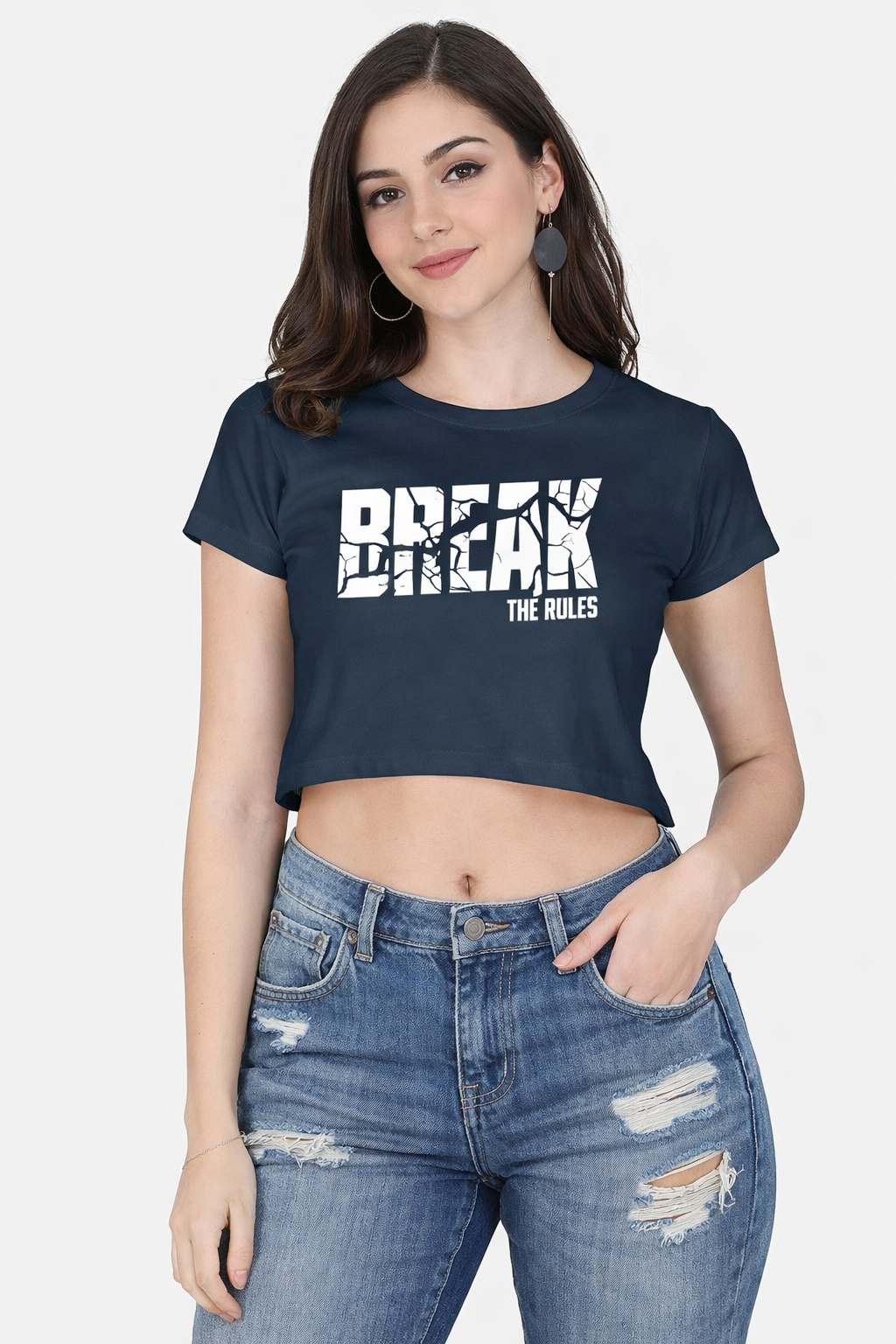 Break The Rules - Crop Top