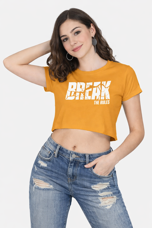 Break The Rules - Crop Top