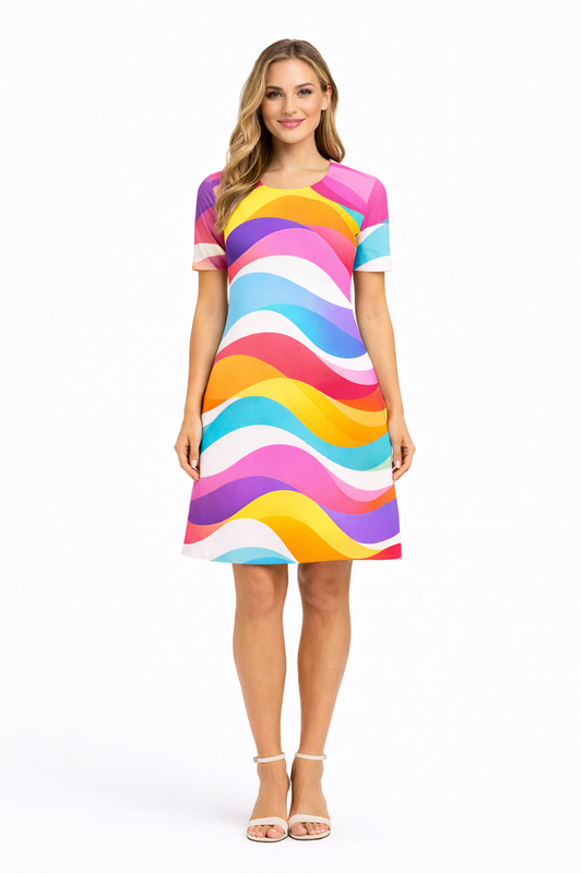 AOP A line Dress