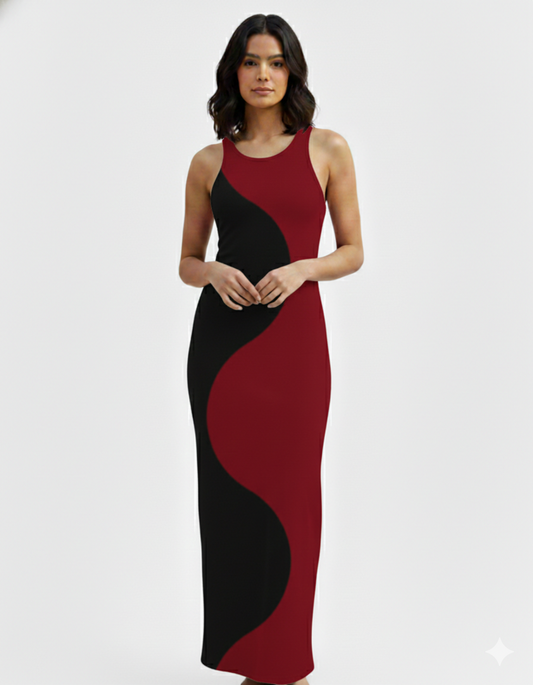 Shadow Wave - Bodycon Dress