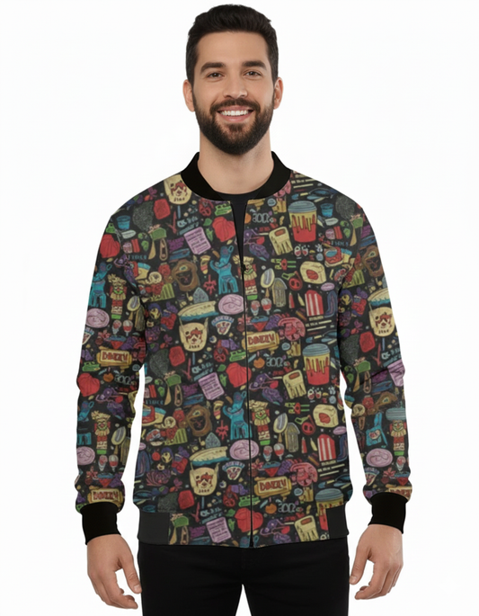 Astro Doodles - Bomber Jacket