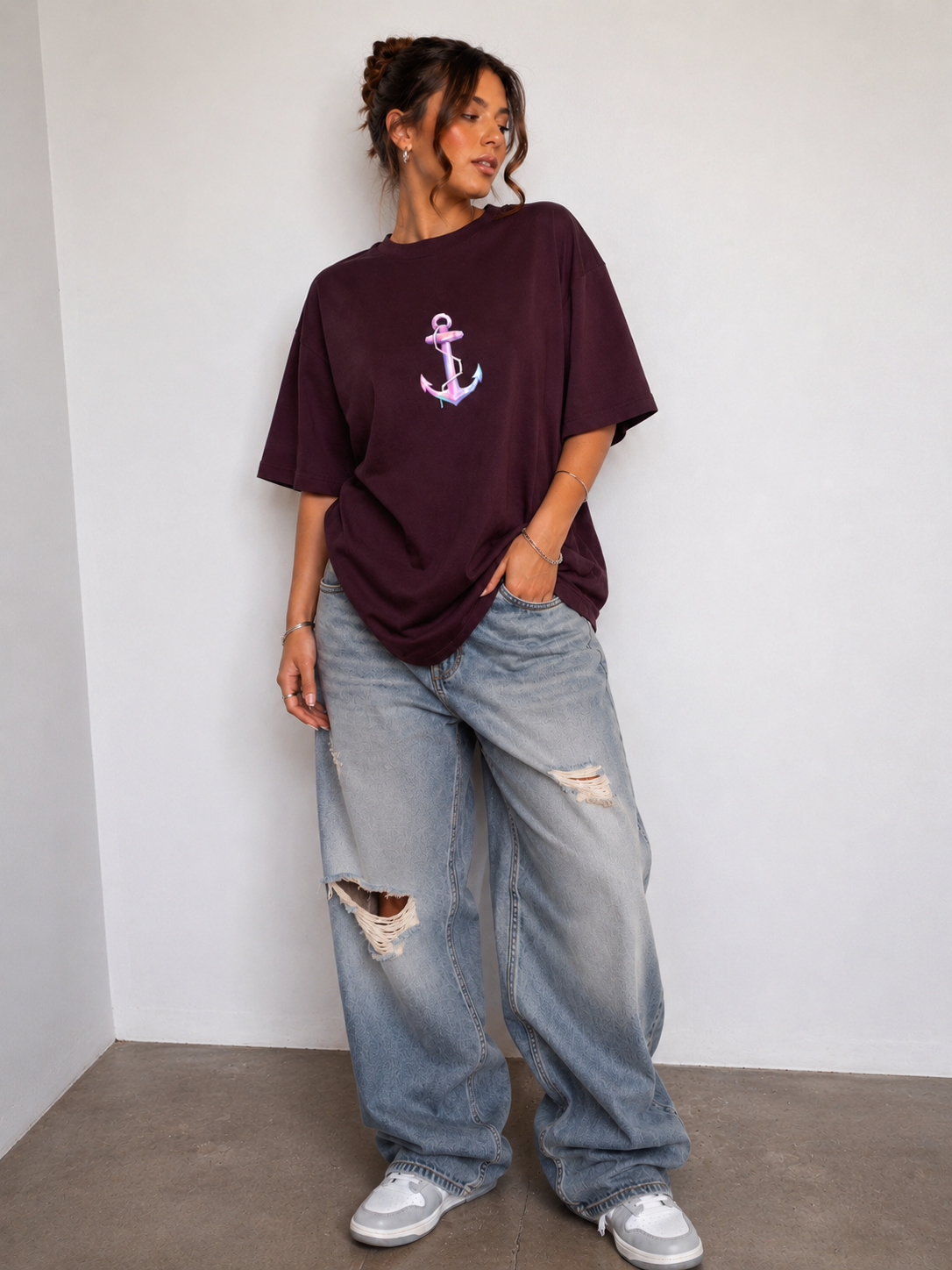 Anchor - Oversized Tee