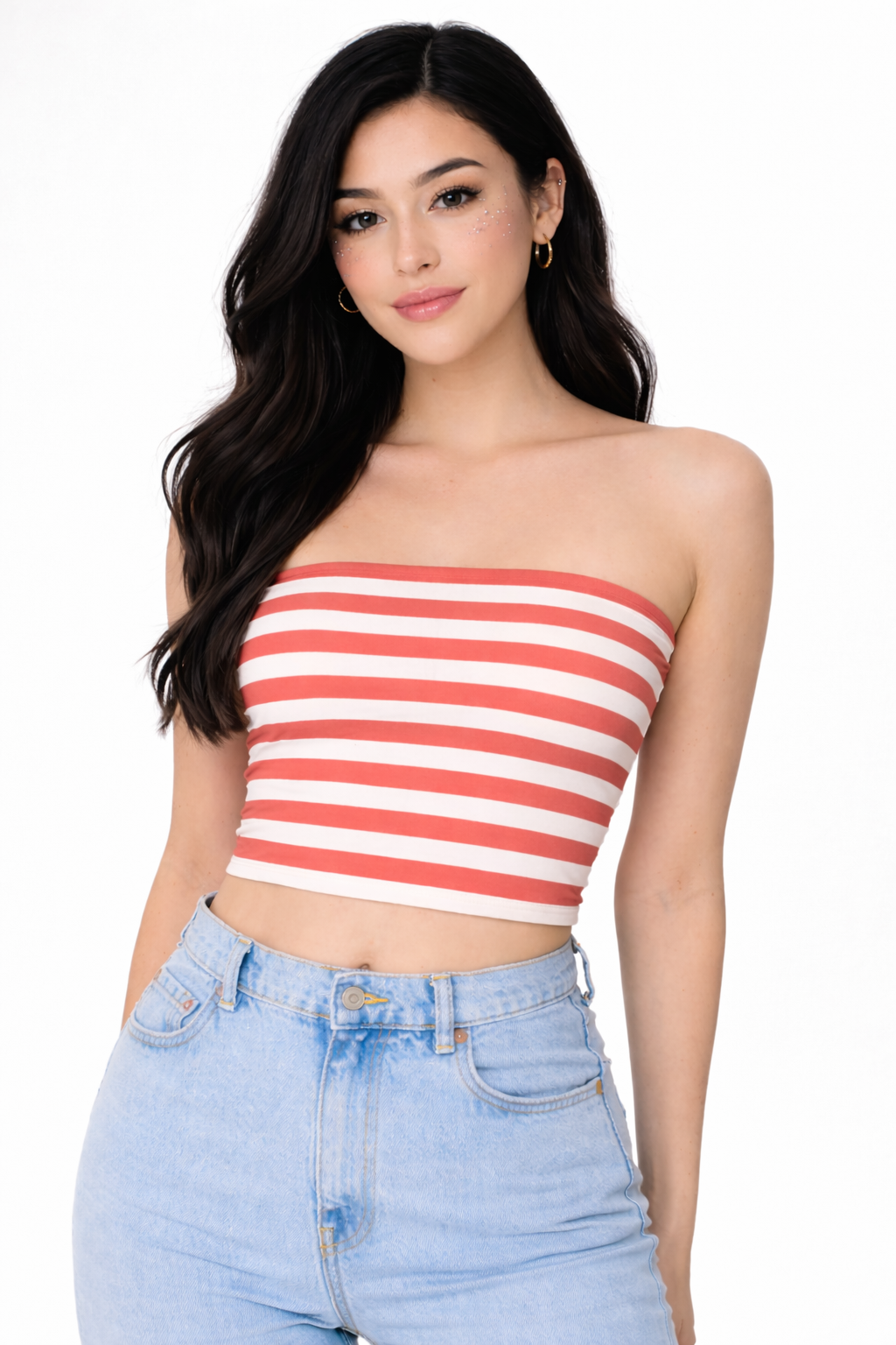 Tropic Lines - Tube Top | KrookedVibe