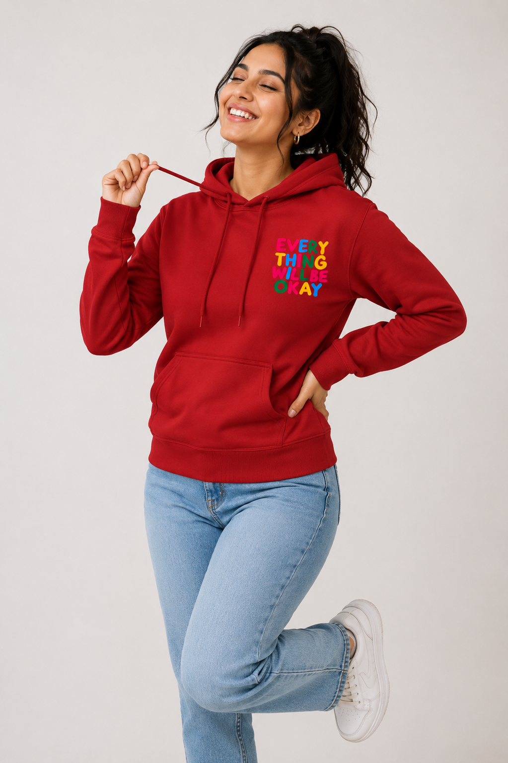 Will be Okay - Hoodie for her (Backprint)