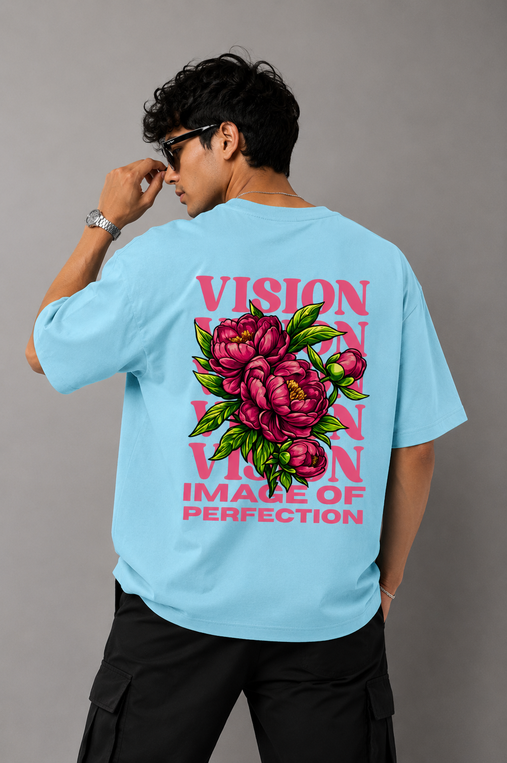Vision - Oversized Tee (Backprint) | KrookedVibe