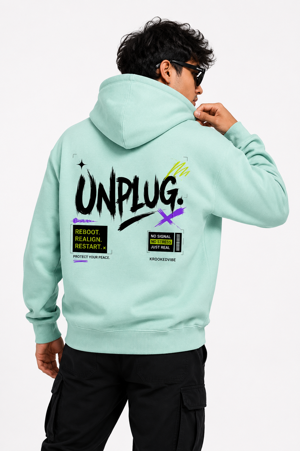 Unplug - Hoodie | KrookdVibe