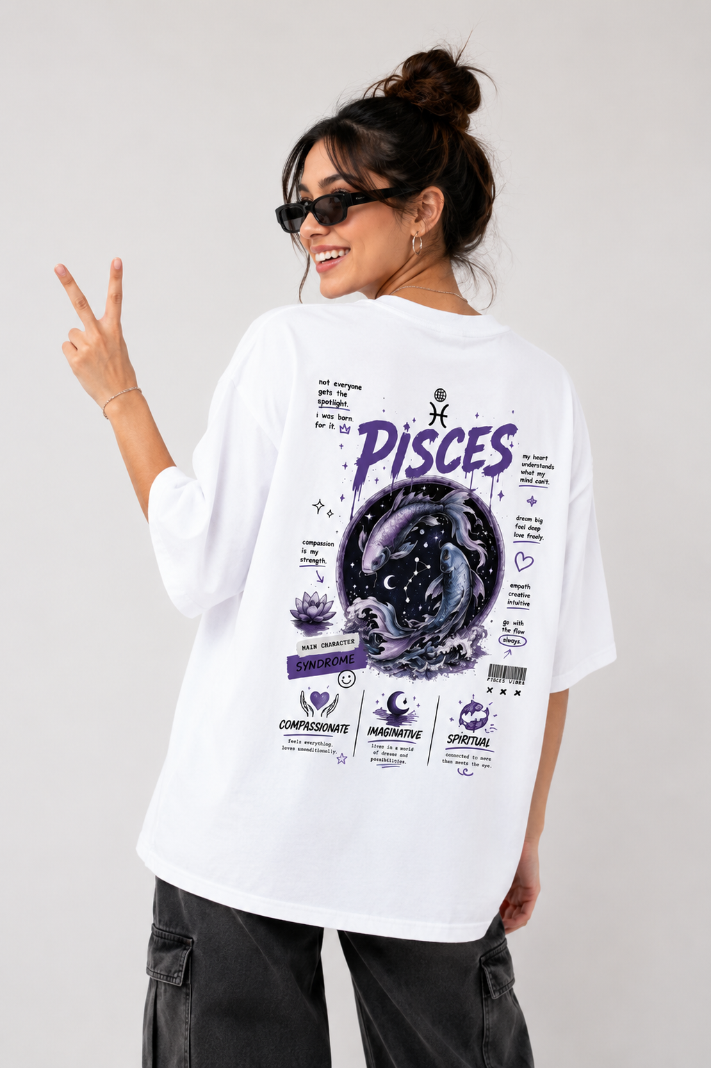 Pisces - Oversized Tee (Unisex)