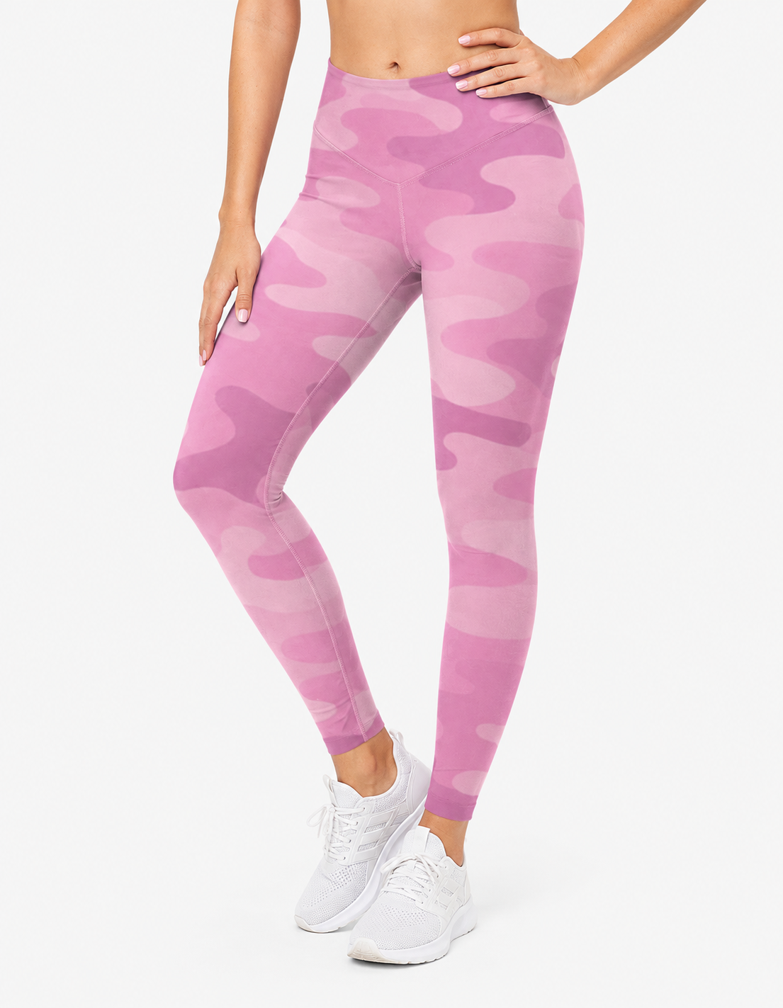 Blush Camo - Gym Leggings