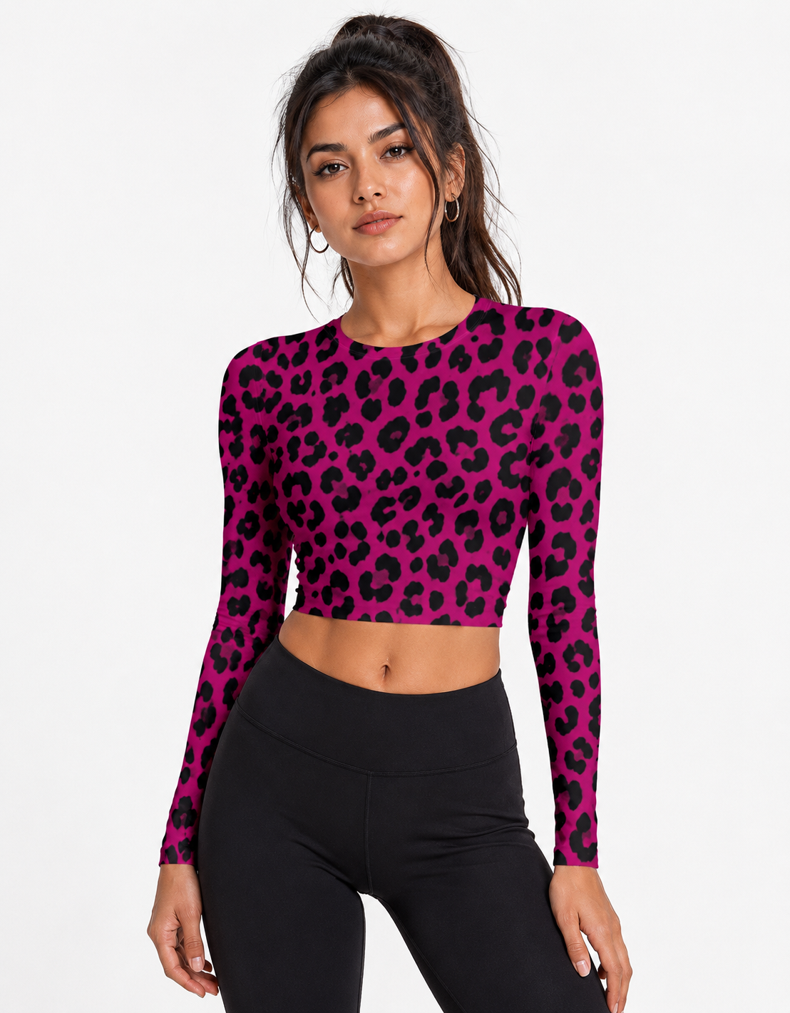 Toxic Kitty - Full Sleeve Crop top | KrookedVibe