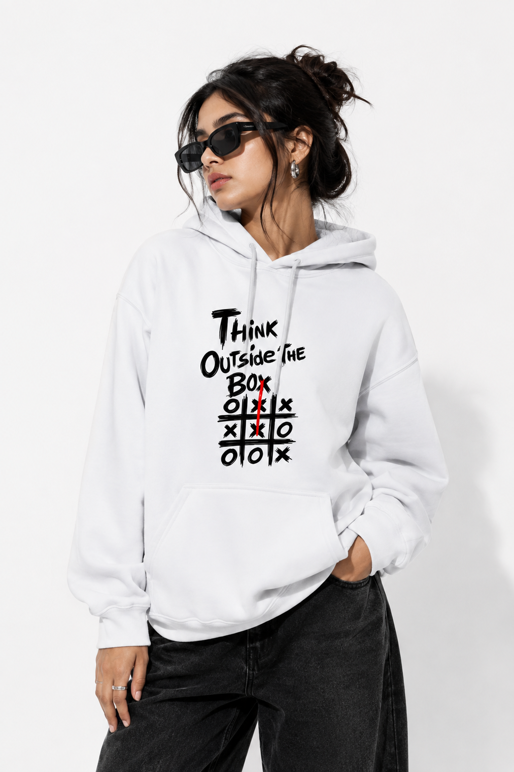 Think Outside - Hoodie for her