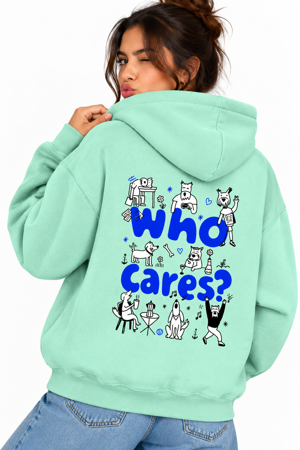 So What? - Hoodie for her
