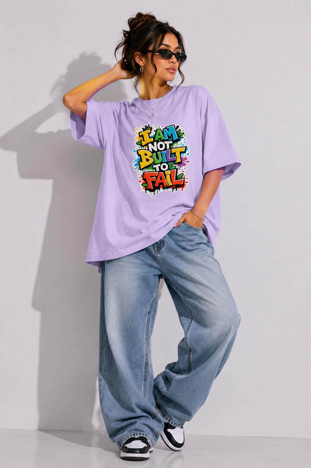Not Failing - Oversize tee for her | KrookedVibe